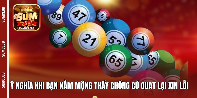 Ý nghĩa khi bạn nằm mộng thấy chồng cũ quay lại xin lỗi