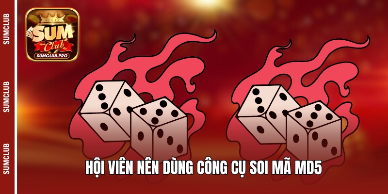 Hội viên nên dùng công cụ soi mã MD5